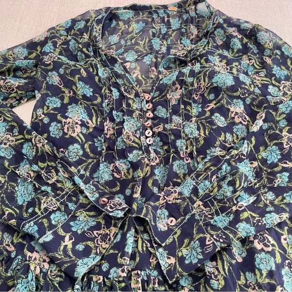 Free People See it Through Maxi Dress - Picture 10 of 13